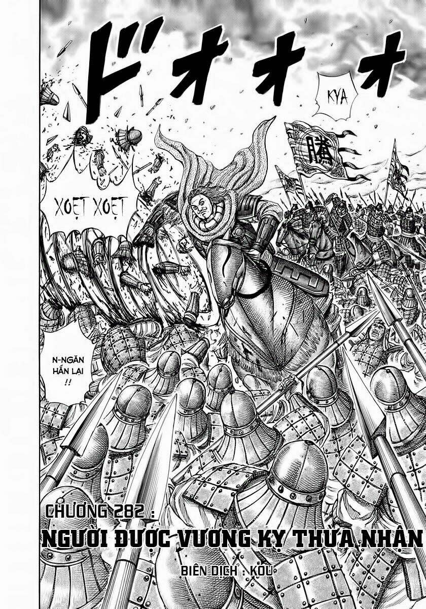 kingdom - vương giả thiên hạ chapter 282 - Next chapter 283