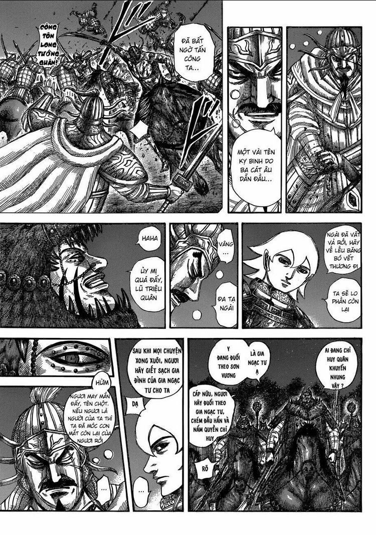 kingdom - vương giả thiên hạ chapter 568: lời thề của ba cát Âu - Next chapter 569