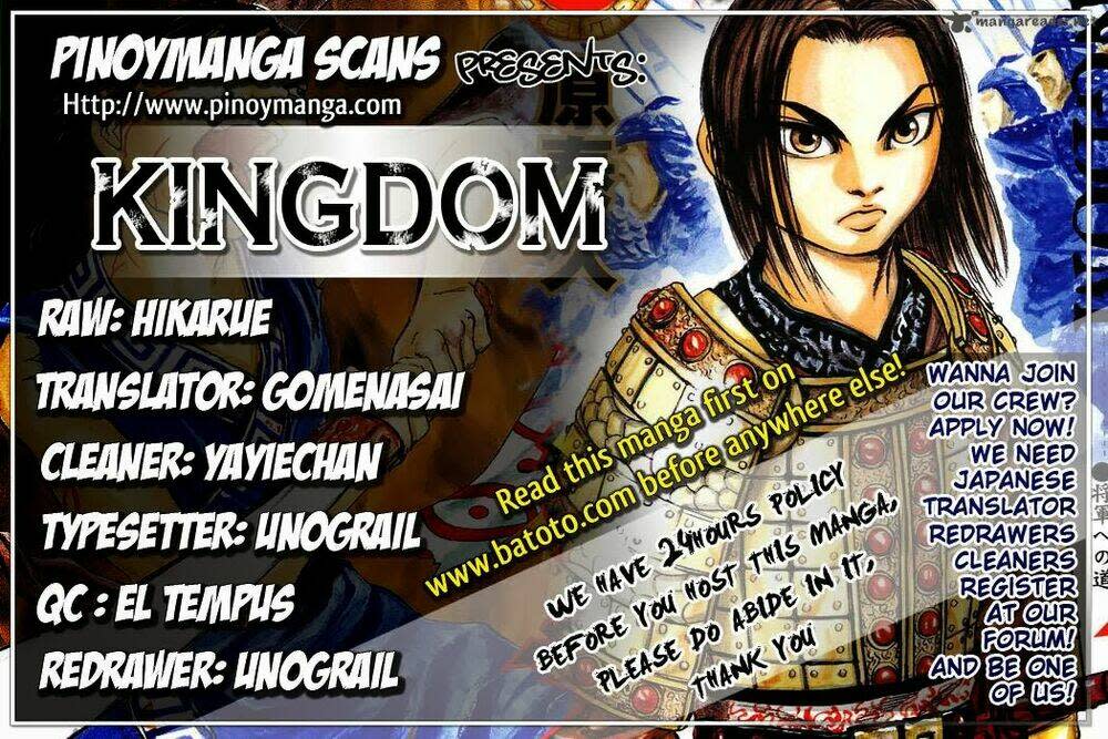 kingdom - vương giả thiên hạ chapter 10 - Next chapter 11