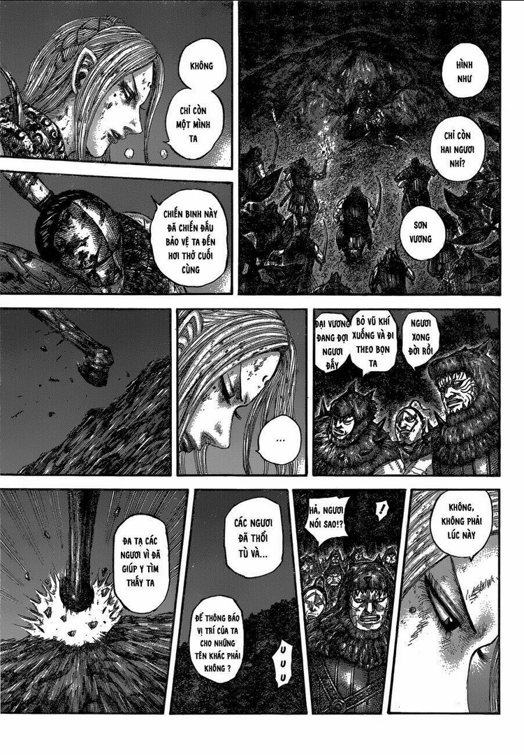 kingdom - vương giả thiên hạ chapter 568: lời thề của ba cát Âu - Next chapter 569