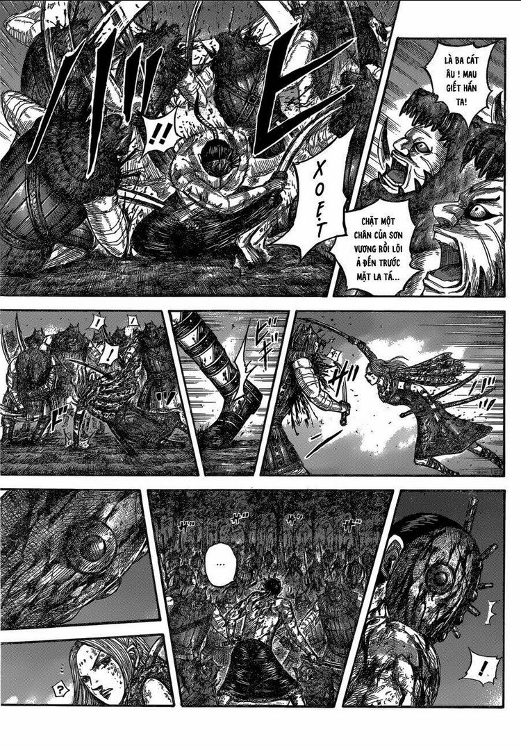 kingdom - vương giả thiên hạ chapter 568: lời thề của ba cát Âu - Next chapter 569