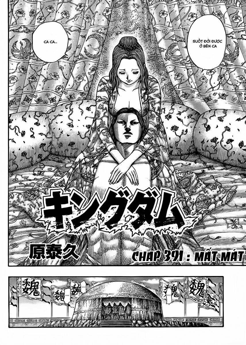 kingdom - vương giả thiên hạ chapter 391 - Next chapter 392