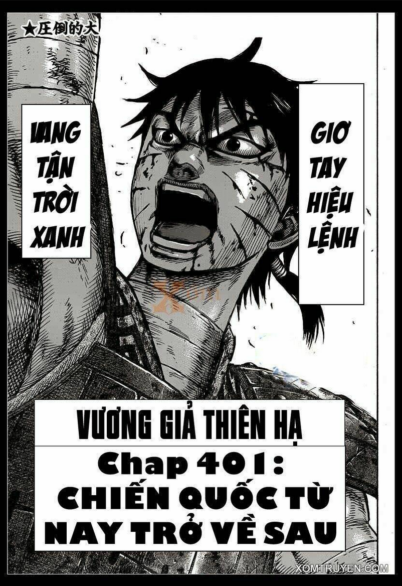 kingdom - vương giả thiên hạ chapter 401 - Next chapter 402