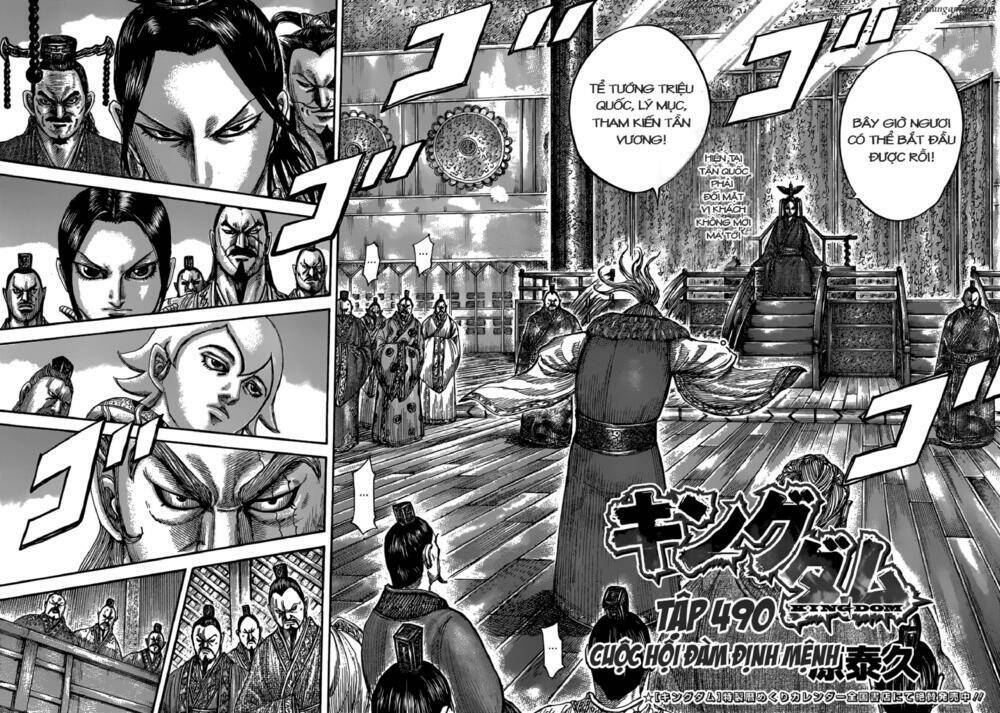 kingdom - vương giả thiên hạ chapter 490 - Next chapter 491