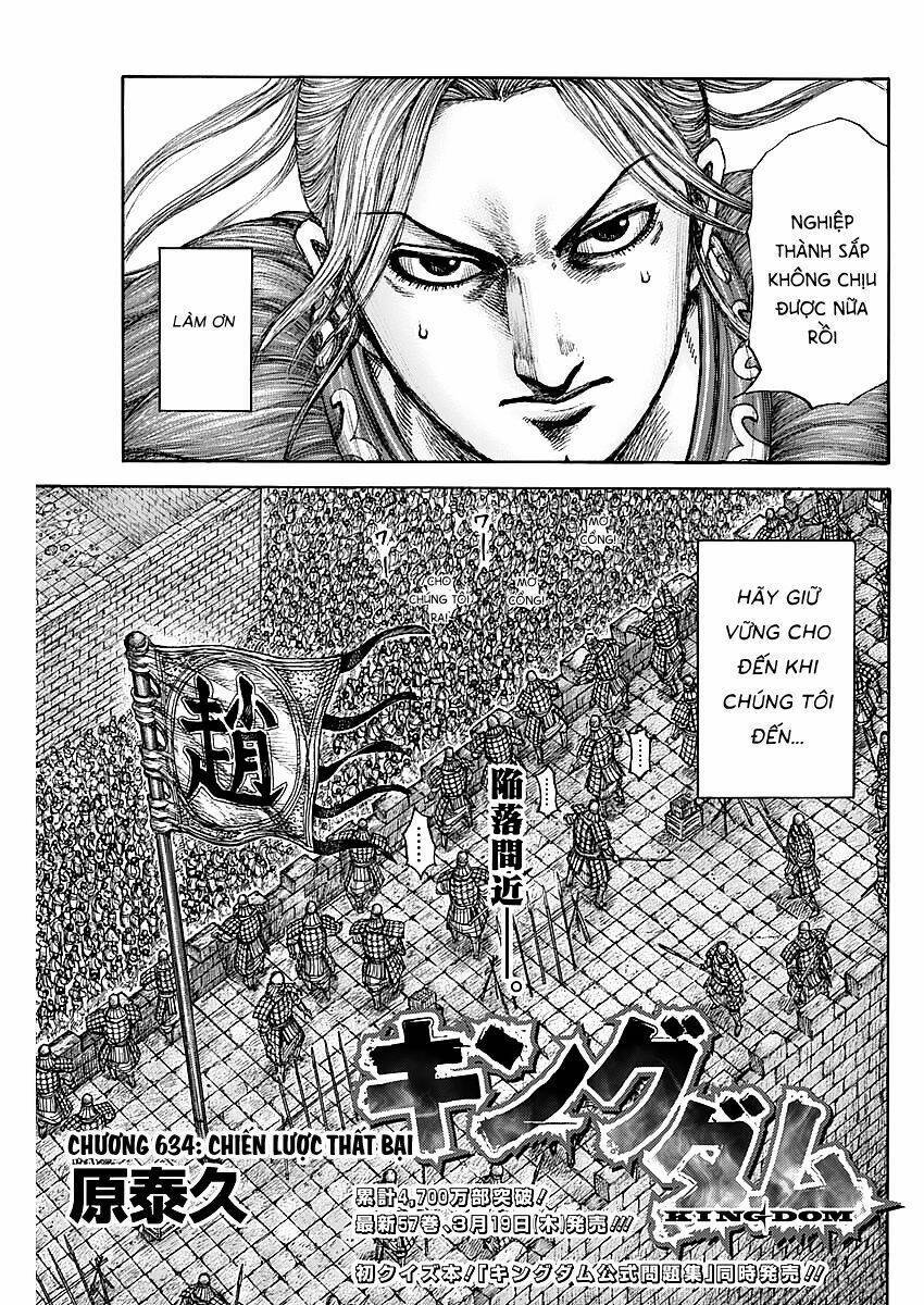 kingdom - vương giả thiên hạ chapter 634 - Next chapter 635