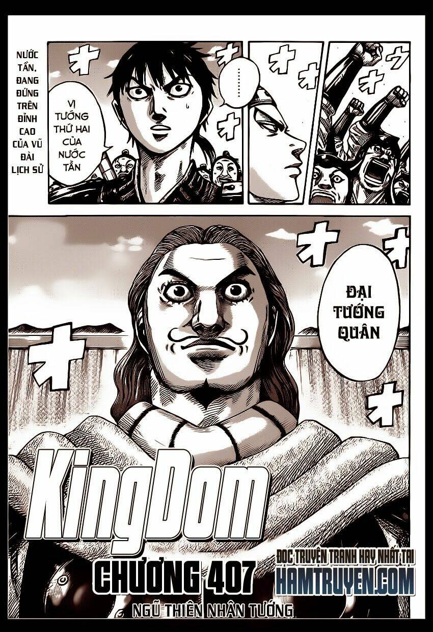 kingdom - vương giả thiên hạ chapter 407 - Next chapter 408