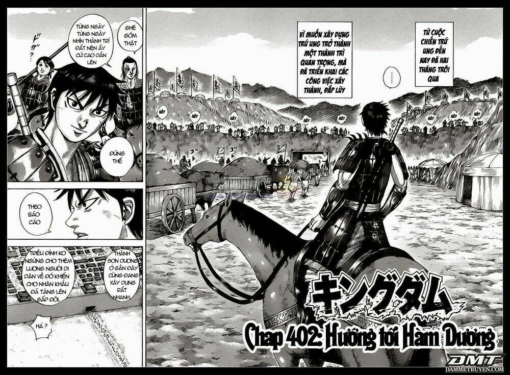 kingdom - vương giả thiên hạ chapter 402 - Next chapter 403