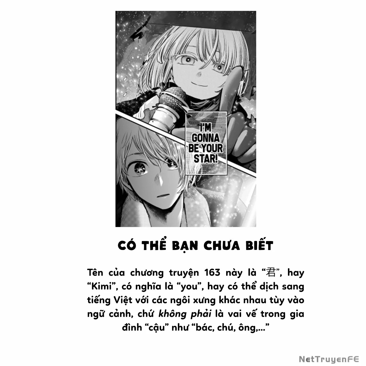 đứa con của thần tượng Chapter 163 - Next Chapter 164