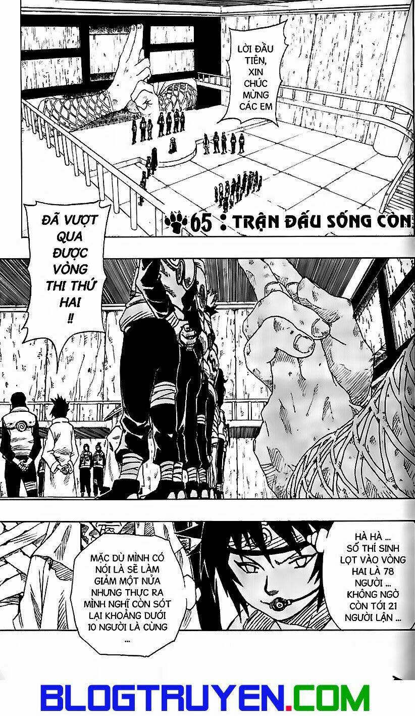 naruto - cửu vĩ hồ ly chapter 65 - Next chapter 66