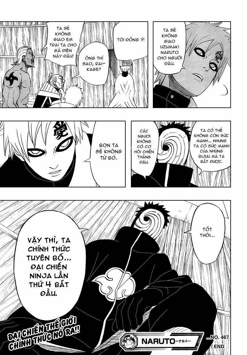 naruto - cửu vĩ hồ ly chapter 467 - Next chapter 468