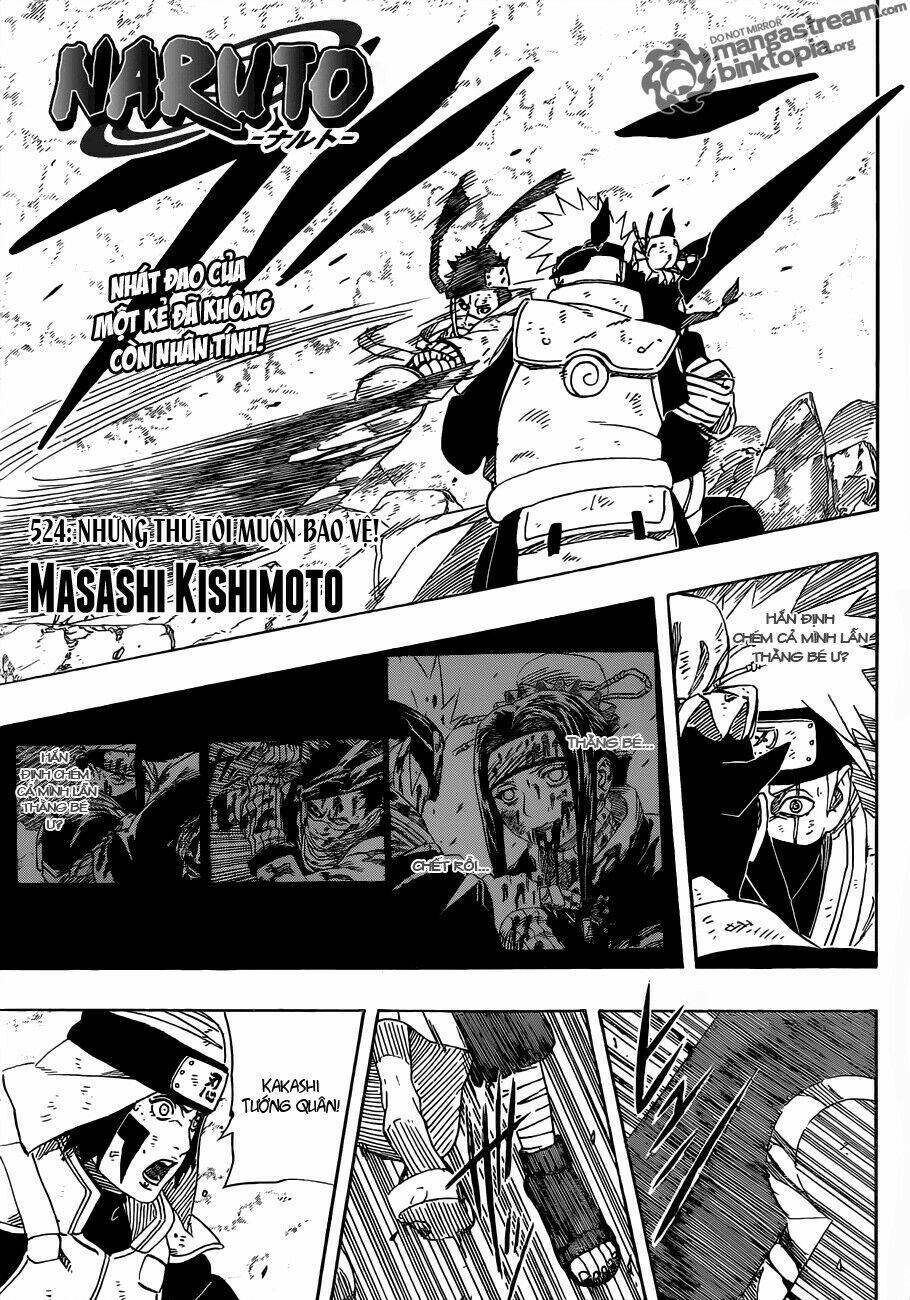 naruto - cửu vĩ hồ ly chapter 524 - Next chapter 525