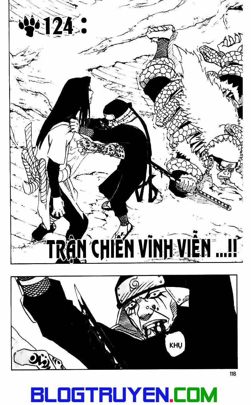 naruto - cửu vĩ hồ ly chapter 124 - Next chapter 125