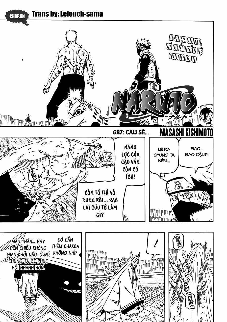 naruto - cửu vĩ hồ ly chapter 687 - Next chapter 688