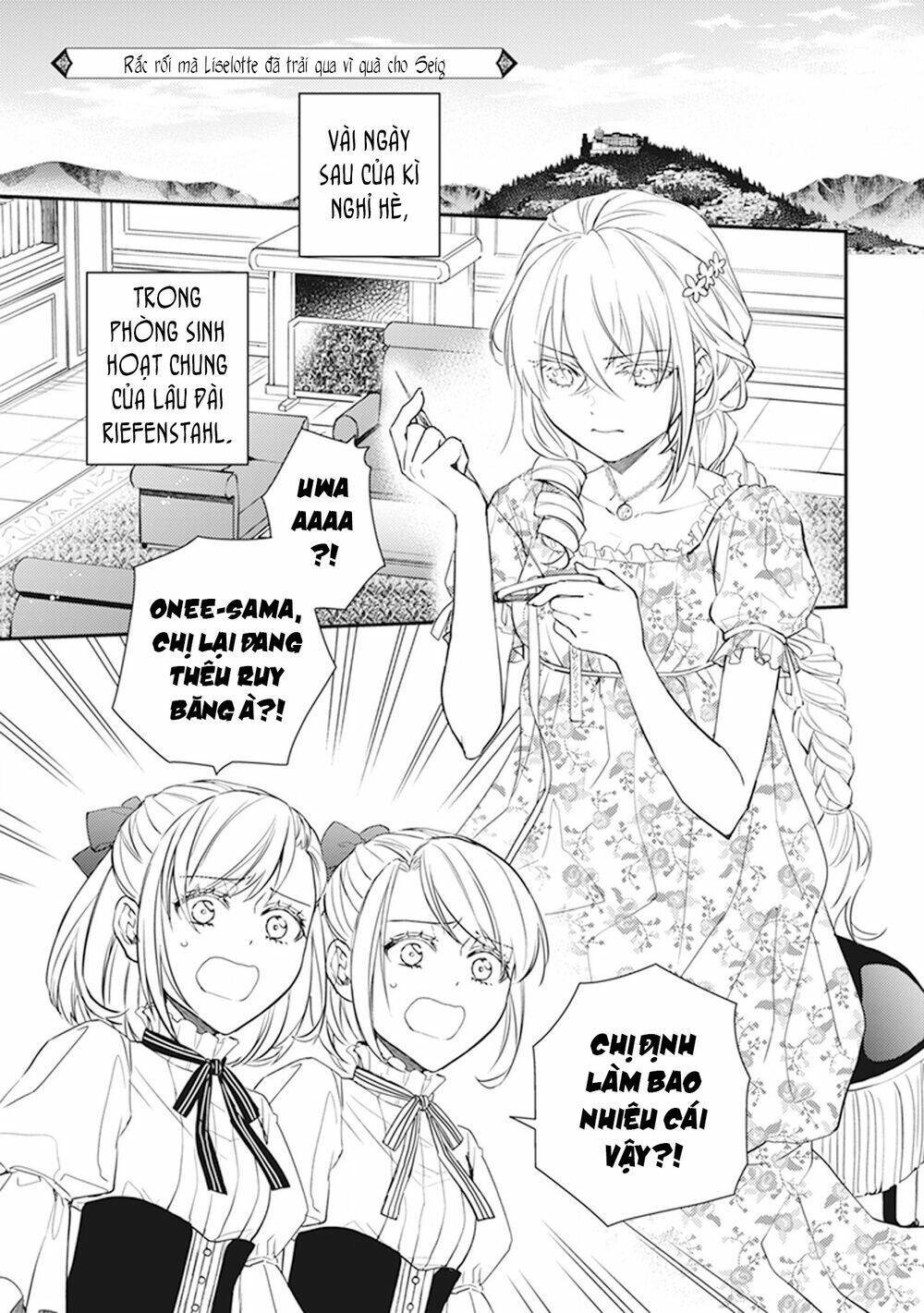 tsundere akuyaku reijou liselotte to jikkyou no endo-kun to kaisetsu no kobayashi-san chapter 9.5 - Trang 2