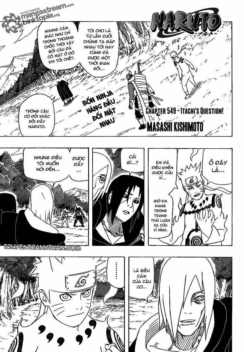 naruto - cửu vĩ hồ ly chapter 549 - Next chapter 550