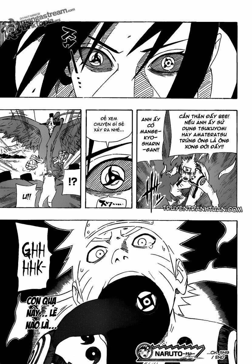 naruto - cửu vĩ hồ ly chapter 549 - Next chapter 550