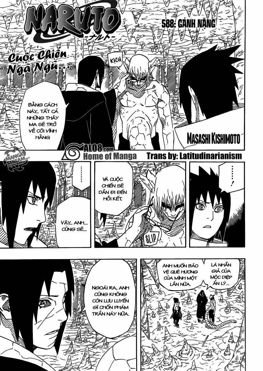 naruto - cửu vĩ hồ ly chapter 588 - Next chapter 589