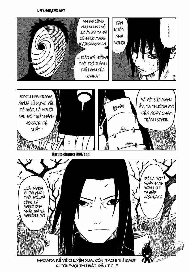 naruto - cửu vĩ hồ ly chapter 398 - Next chapter 399