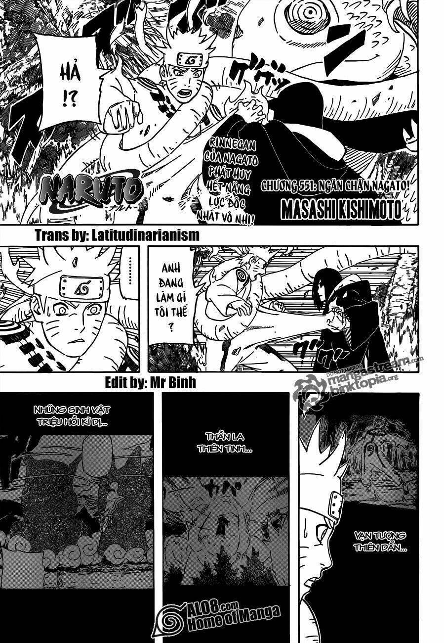 naruto - cửu vĩ hồ ly chapter 551 - Next chapter 552