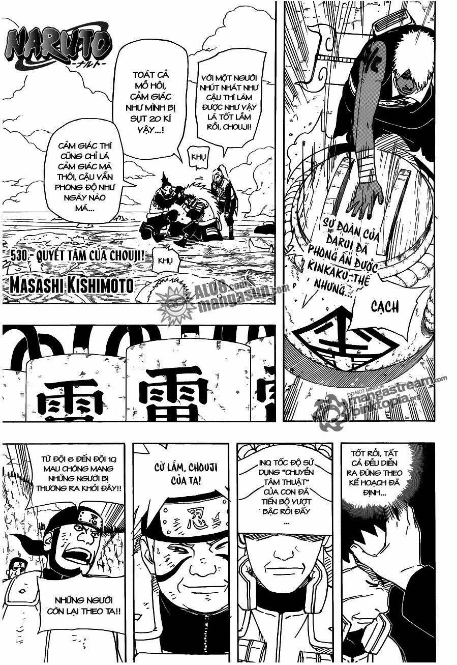 naruto - cửu vĩ hồ ly chapter 530 - Next chapter 531