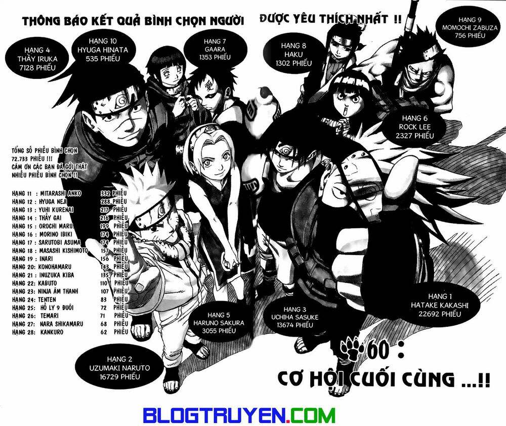 naruto - cửu vĩ hồ ly chapter 60 - Next chapter 61