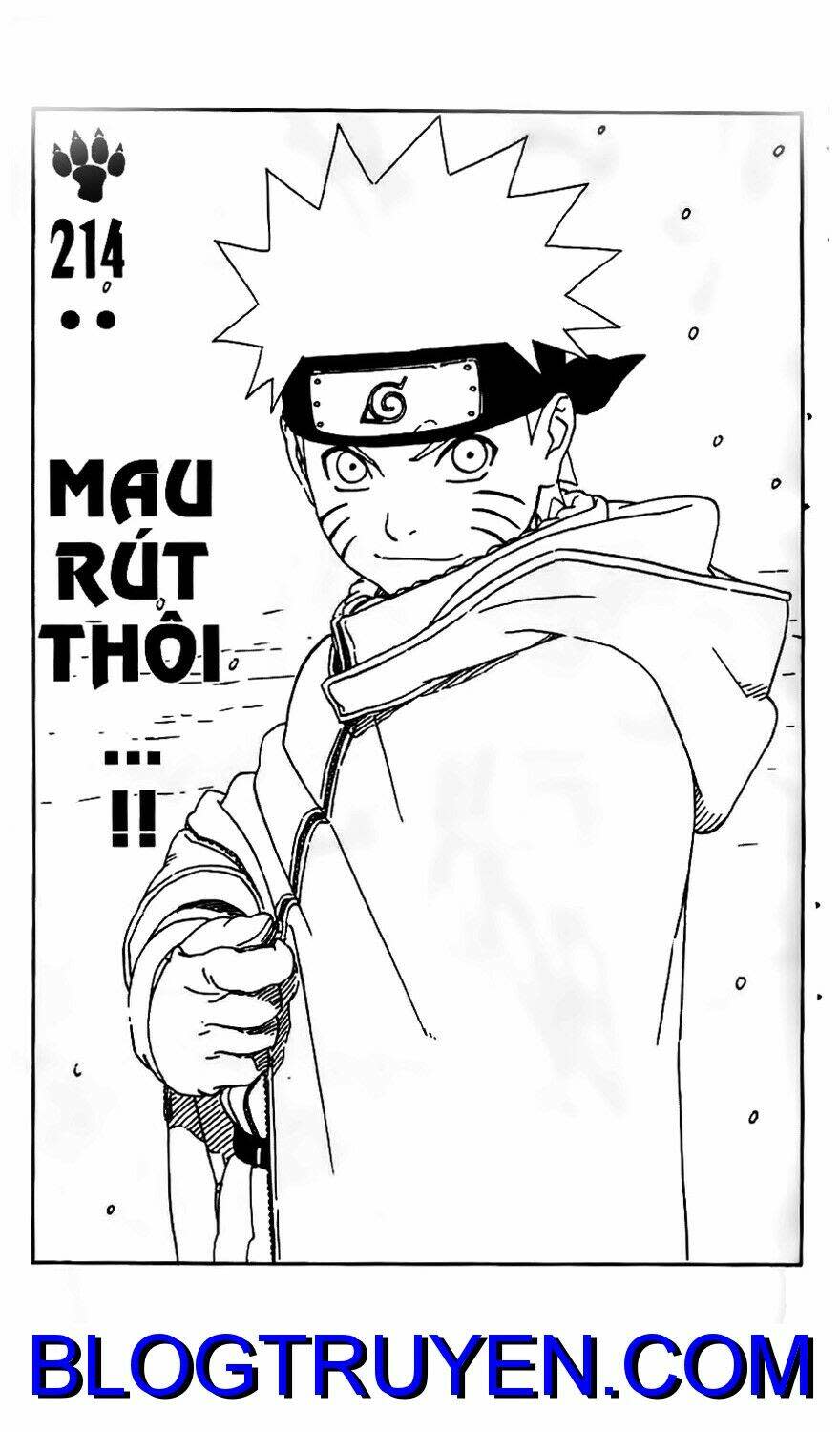 naruto - cửu vĩ hồ ly chapter 214 - Next chapter 215