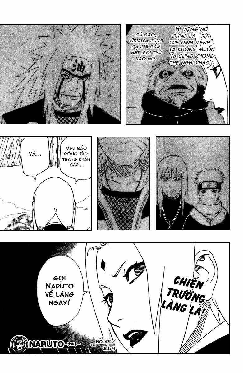 naruto - cửu vĩ hồ ly chapter 420 - Next chapter 421