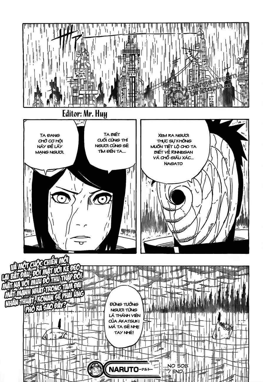 naruto - cửu vĩ hồ ly chapter 508 - Next chapter 509