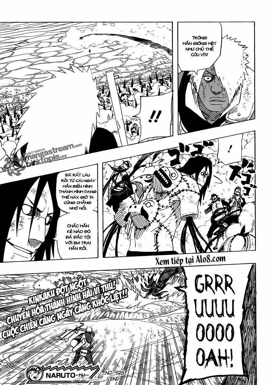 naruto - cửu vĩ hồ ly chapter 528 - Next chapter 529