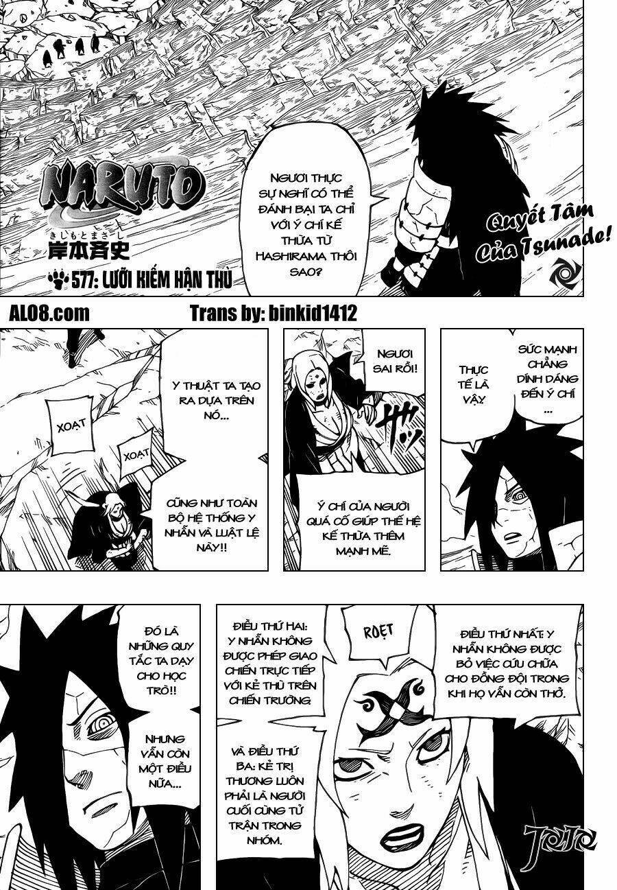 naruto - cửu vĩ hồ ly chapter 577 - Next chapter 578