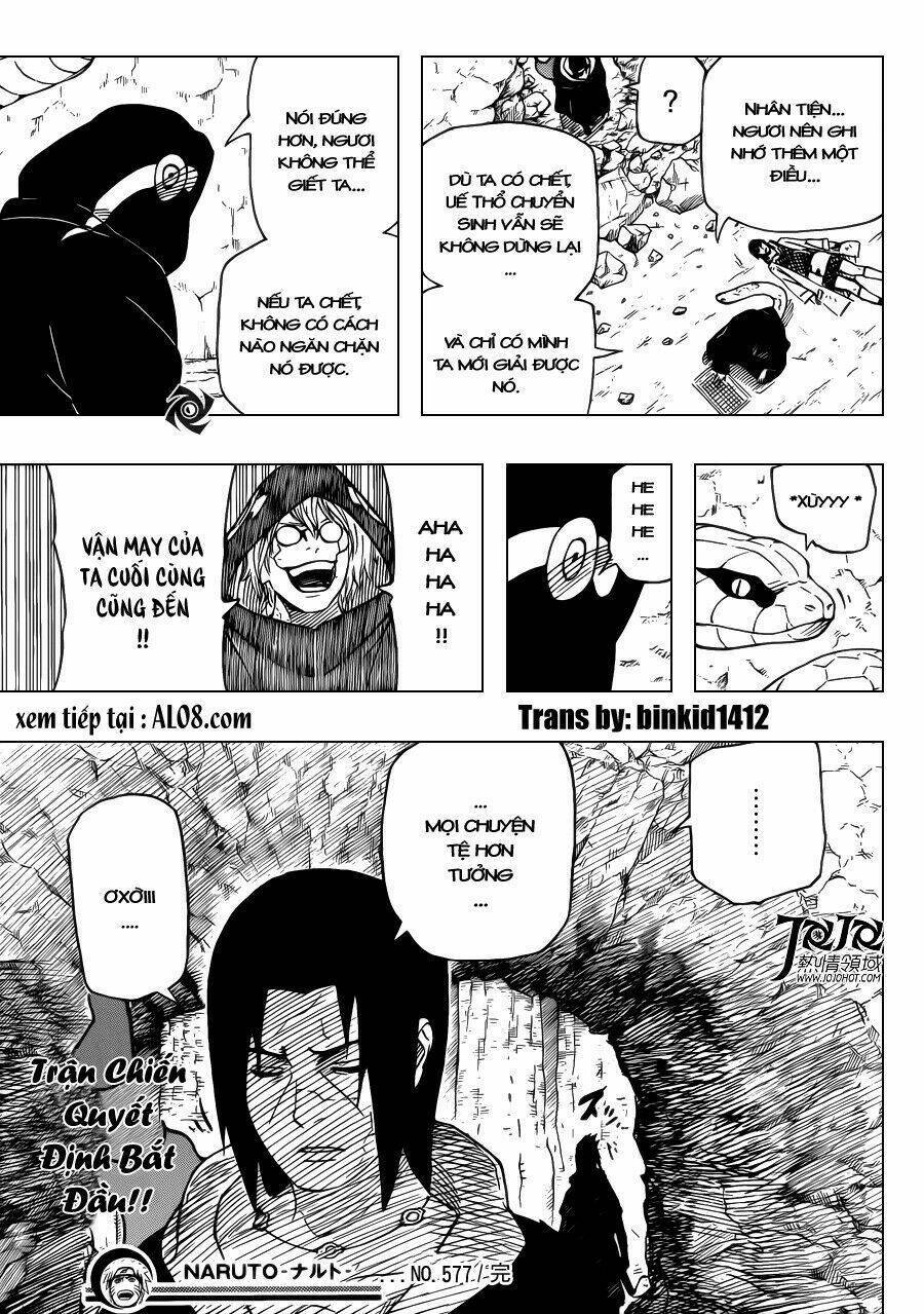 naruto - cửu vĩ hồ ly chapter 577 - Next chapter 578