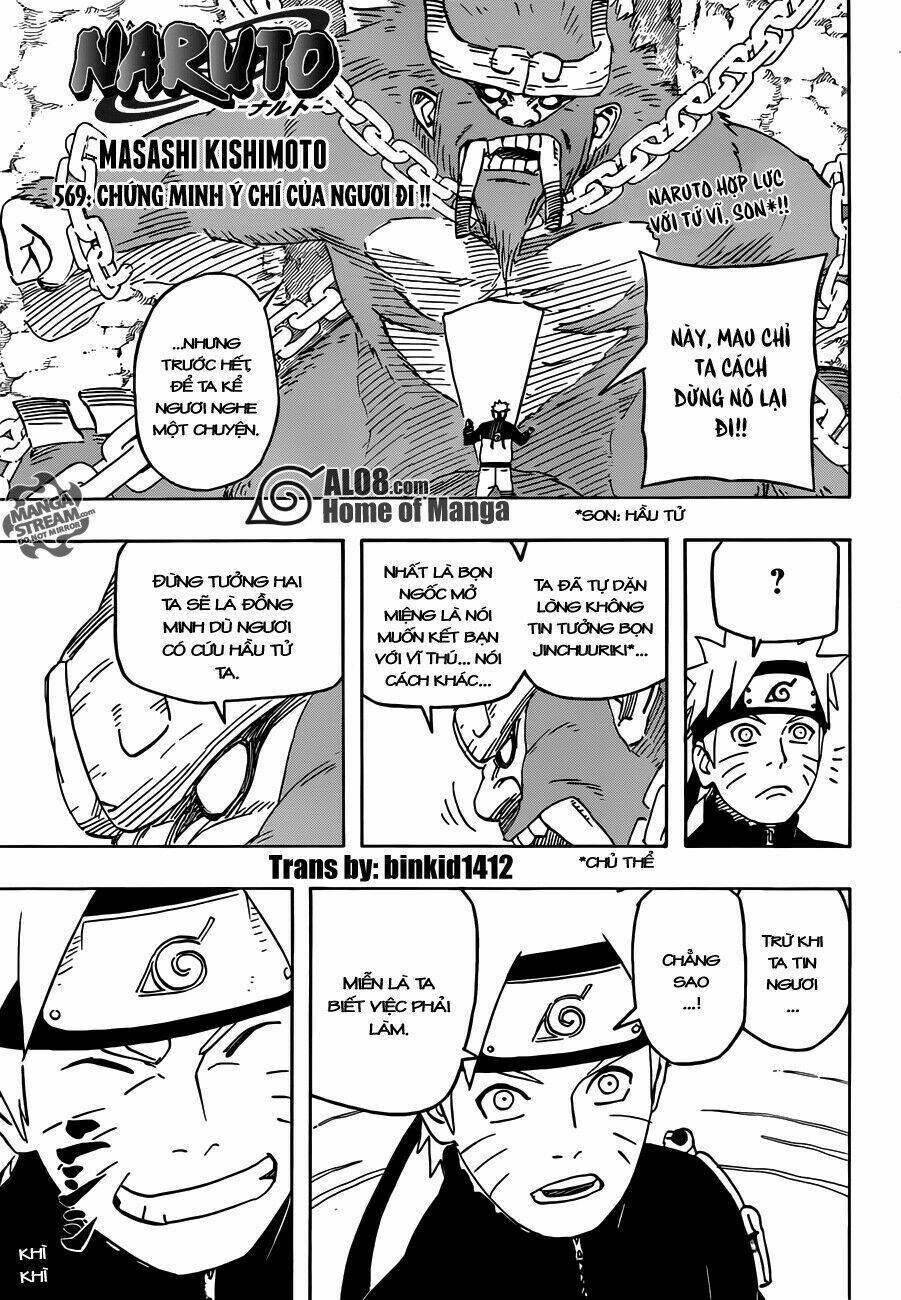 naruto - cửu vĩ hồ ly chapter 569 - Next chapter 570