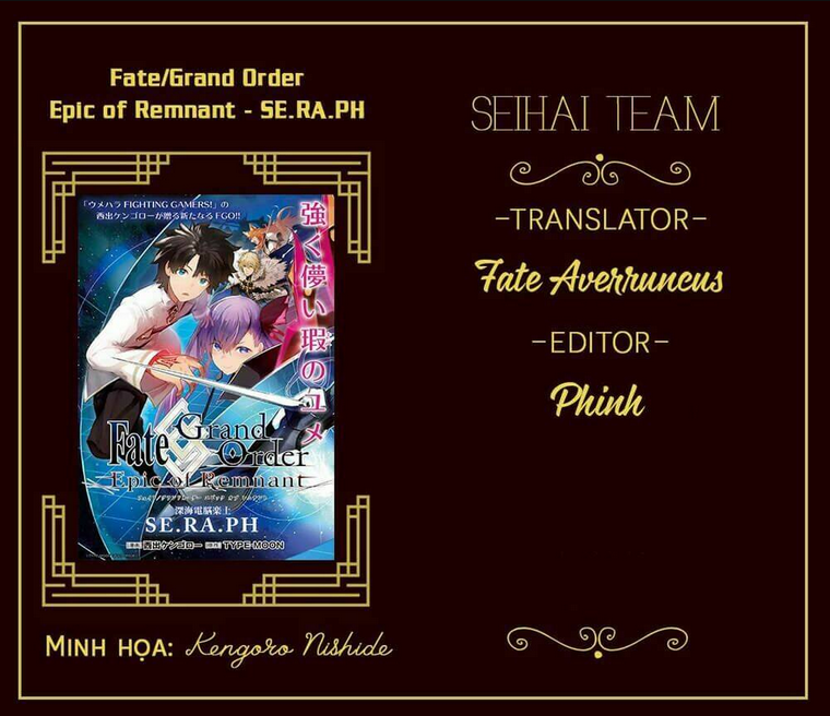 fate/grand order: epic of remnant - se.ra.ph. chapter 8.2 - Trang 2