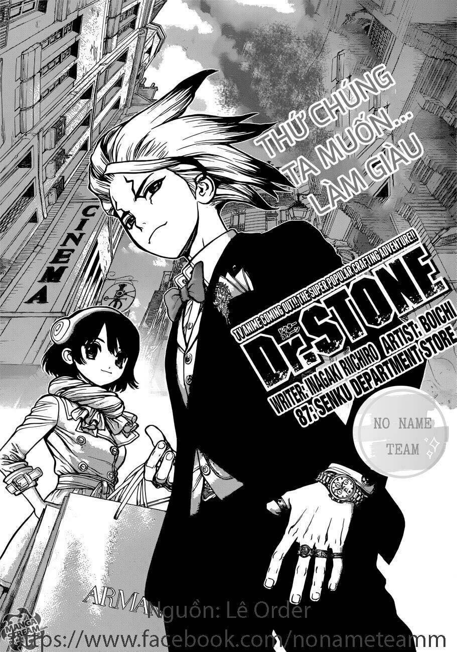 dr.stone - hồi sinh thế giới chapter 87 - Trang 2