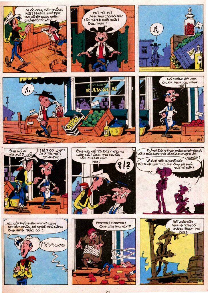 lucky luke chương 7 - Next chương 8