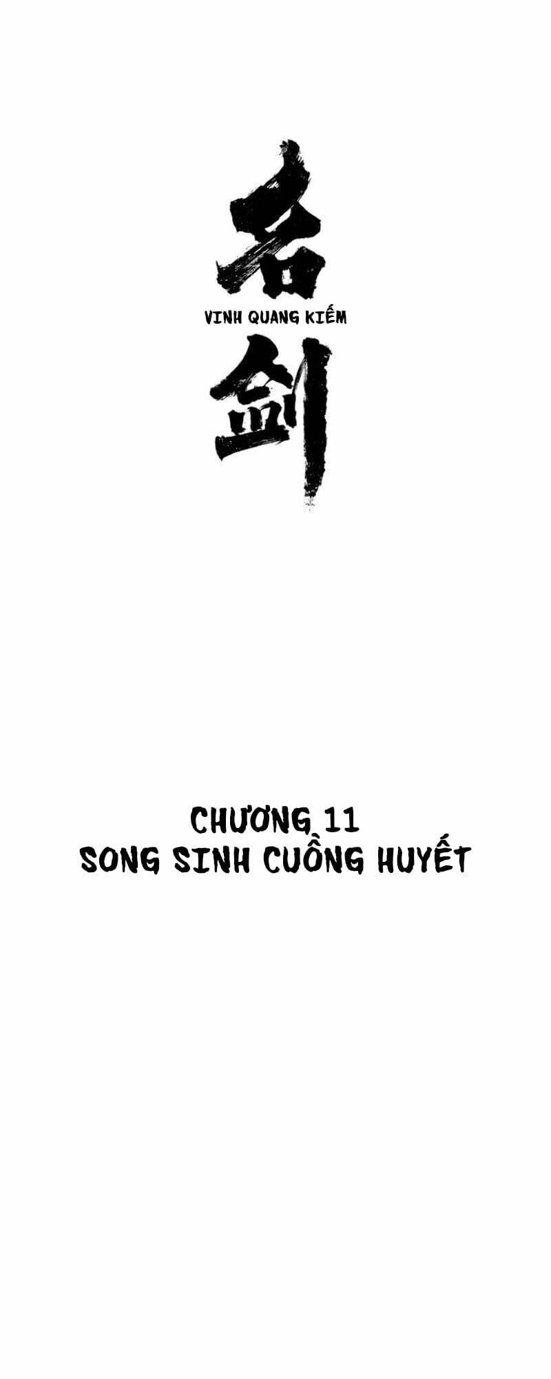 vinh quang kiếm chapter 11: song sinh cuồng huyết - Next chapter 12: ma kiếm phản công