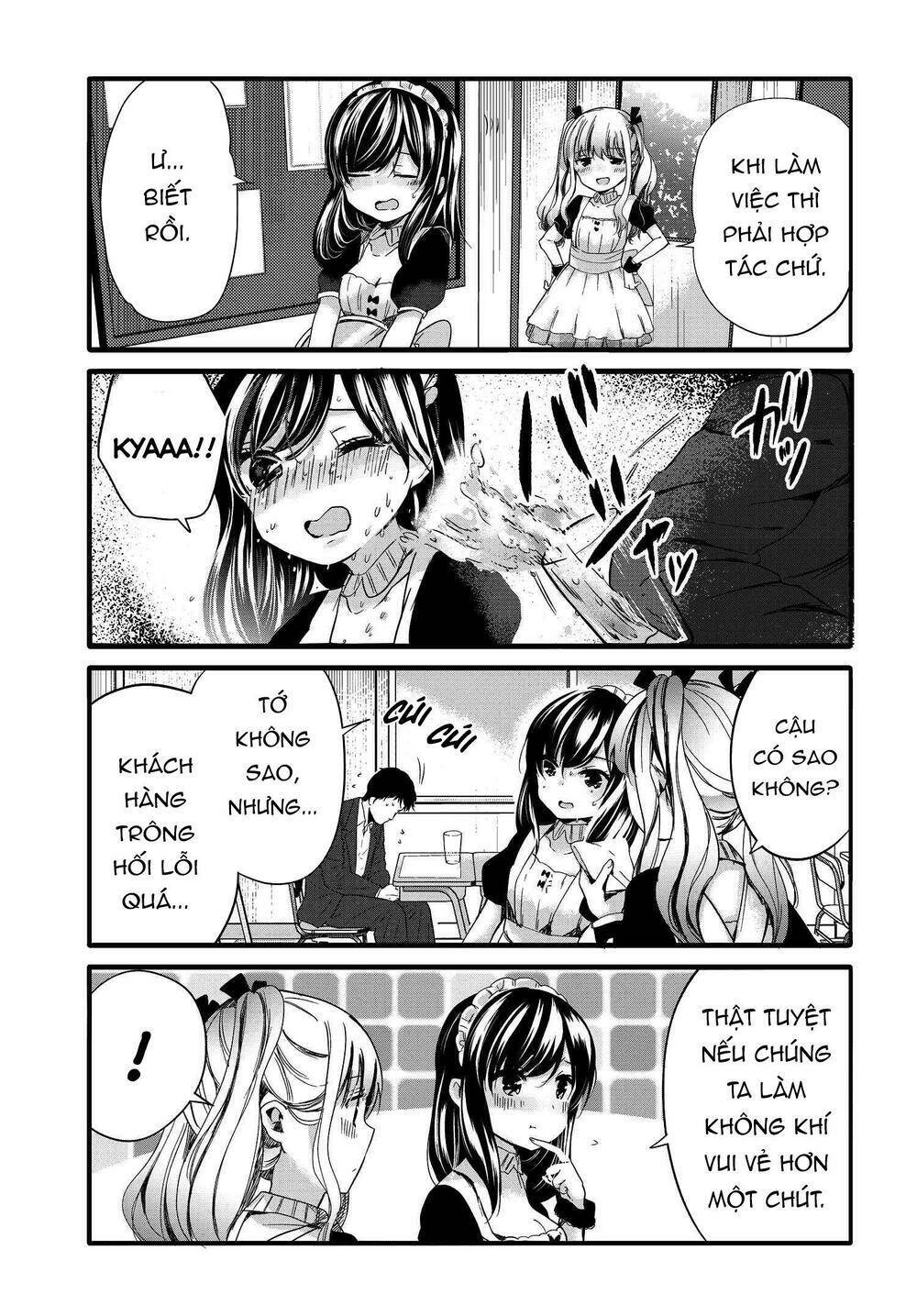 uchi no hentai maid ni osowareteru chapter 54 - Trang 2