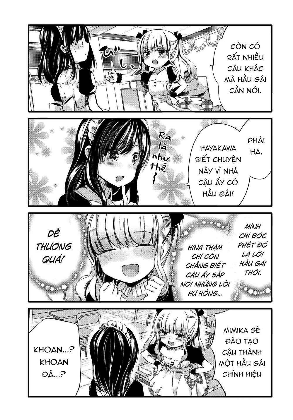 uchi no hentai maid ni osowareteru chapter 54 - Trang 2