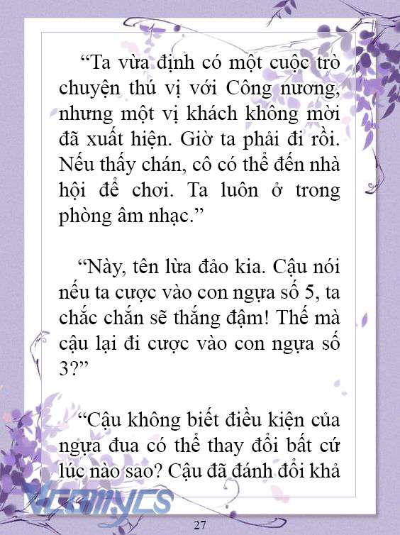 [novel] làm ác nữ bộ không tốt sao? Chương 56 - Next Chương 57