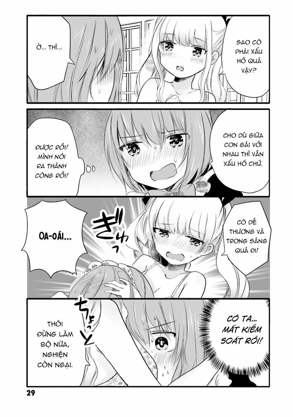 uchi no hentai maid ni osowareteru chapter 60 - Trang 2