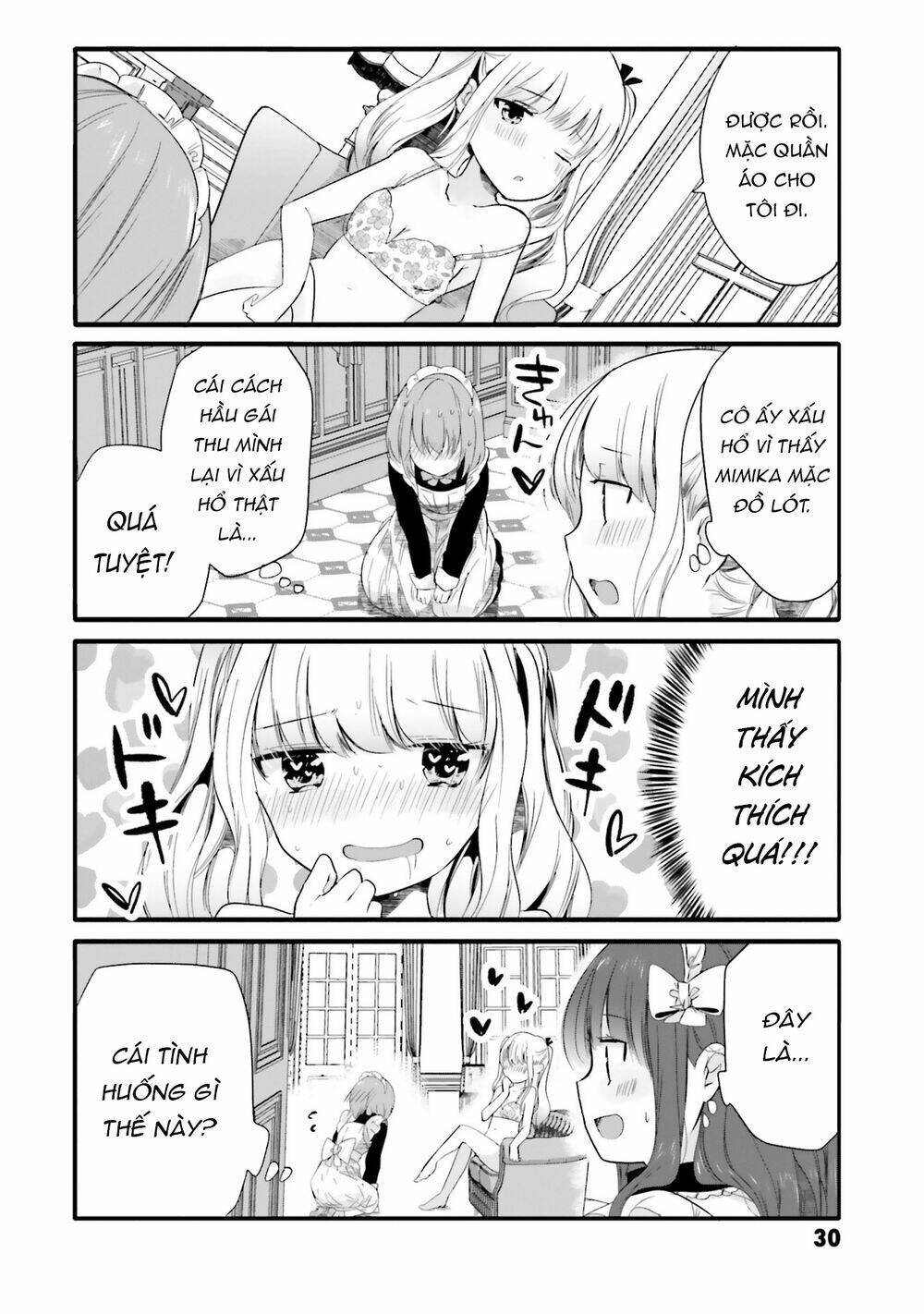 uchi no hentai maid ni osowareteru chapter 60 - Trang 2