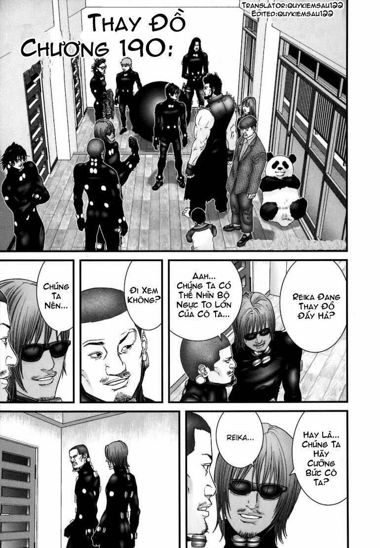 gantz chapter 190: thay đồ - Next chapter 191: hiểu biết thông thường