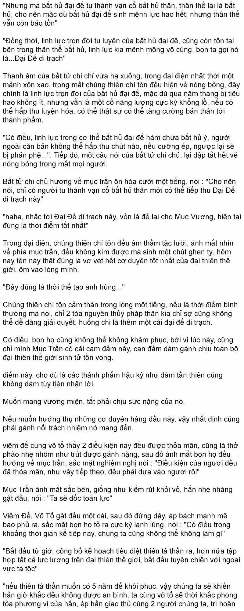 Đại chúa tể truyện chữ (bản dịch) Chapter 1537 - Next Chapter 1538