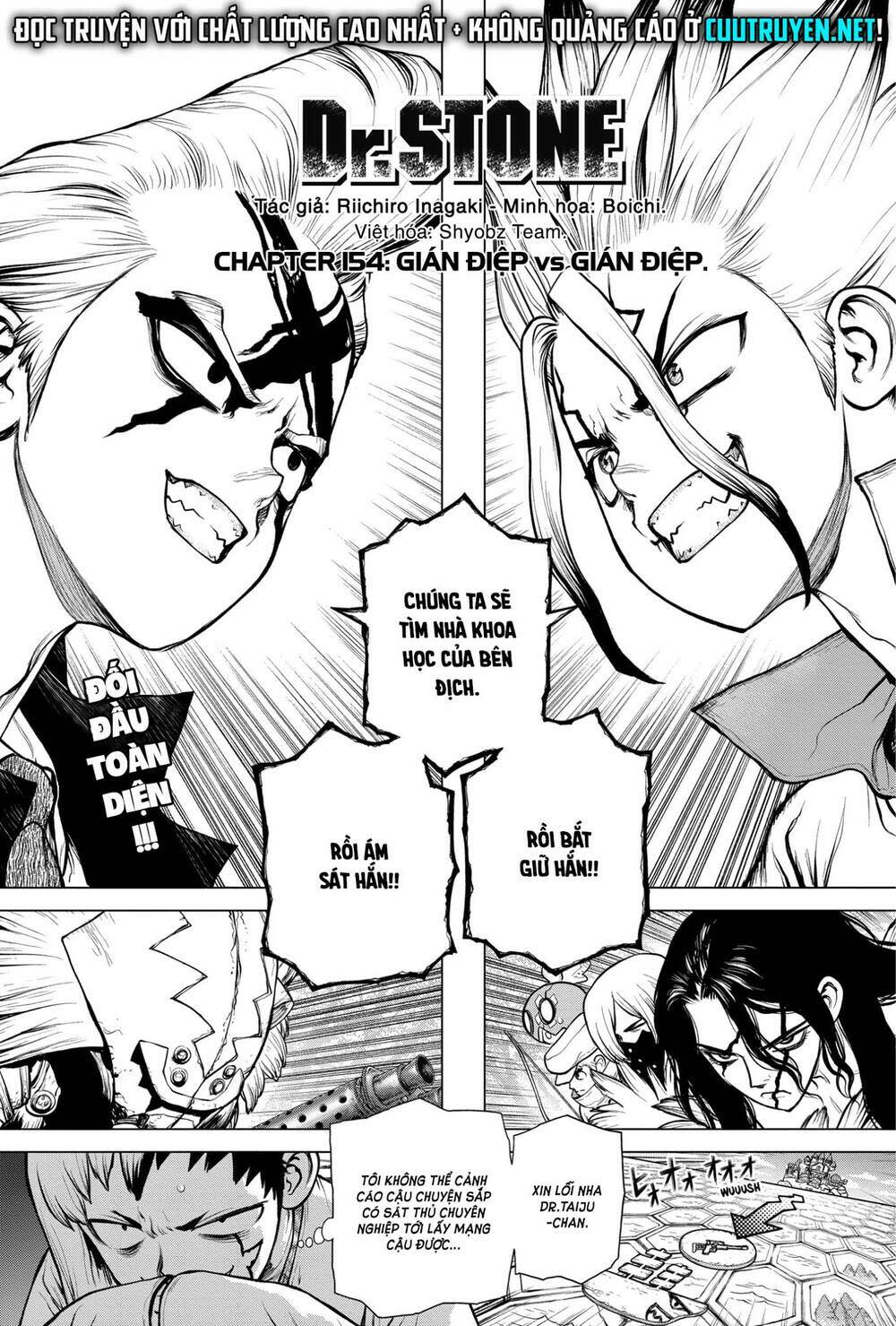 dr.stone - hồi sinh thế giới chapter 154 - Trang 2