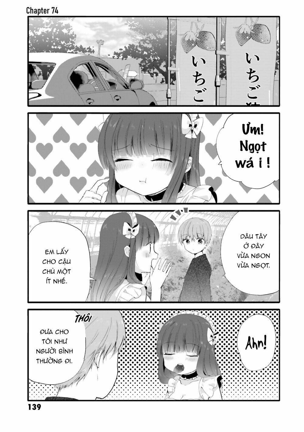 uchi no hentai maid ni osowareteru chapter 74 - Trang 2