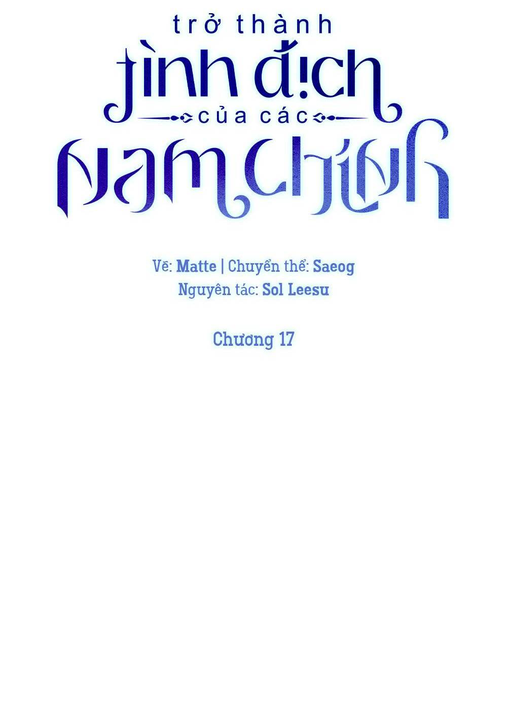 trở thành tình địch của các nam chính Chapter 17 - Next Chapter 18