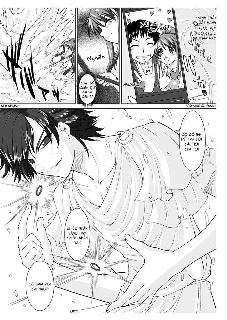 [Rb Manga] Ero Meruhen Kin No Yubiwa To Gin No Yuibiwa - Shokushu Na Bathroom Chapter 1 - Next 