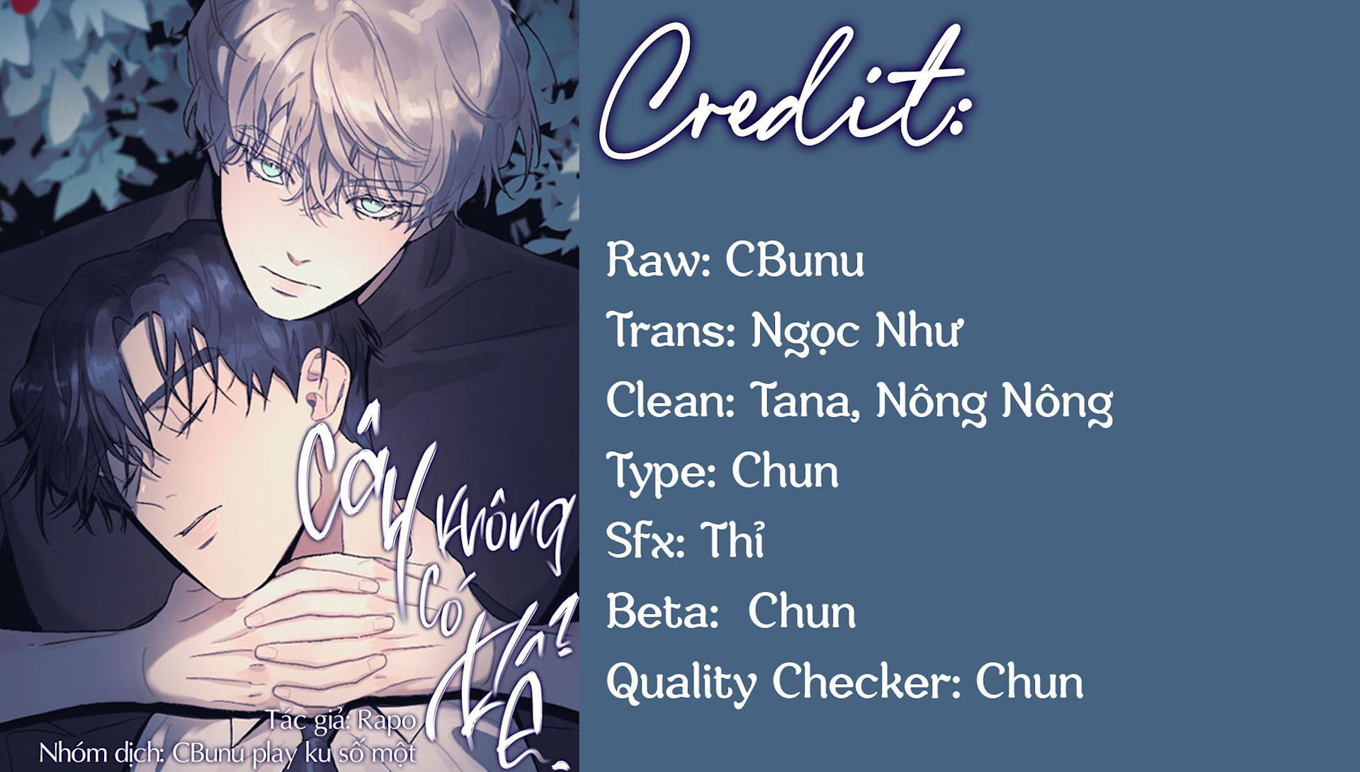 (CBunu) Cây Không Có Rễ Chapter 10 - Next Chapter 11