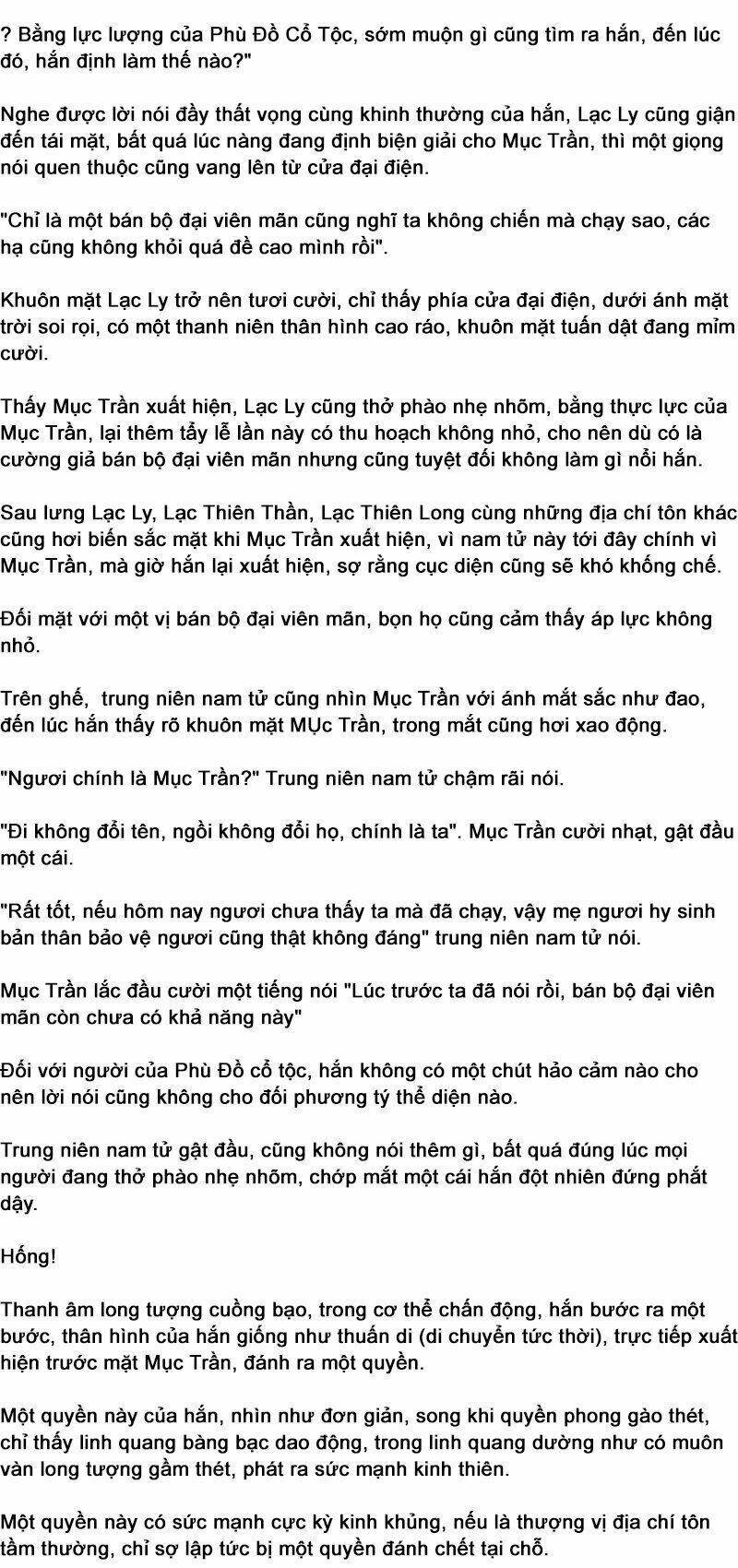 Đại chúa tể truyện chữ (bản dịch) Chapter 1276 - Next Chapter 1277