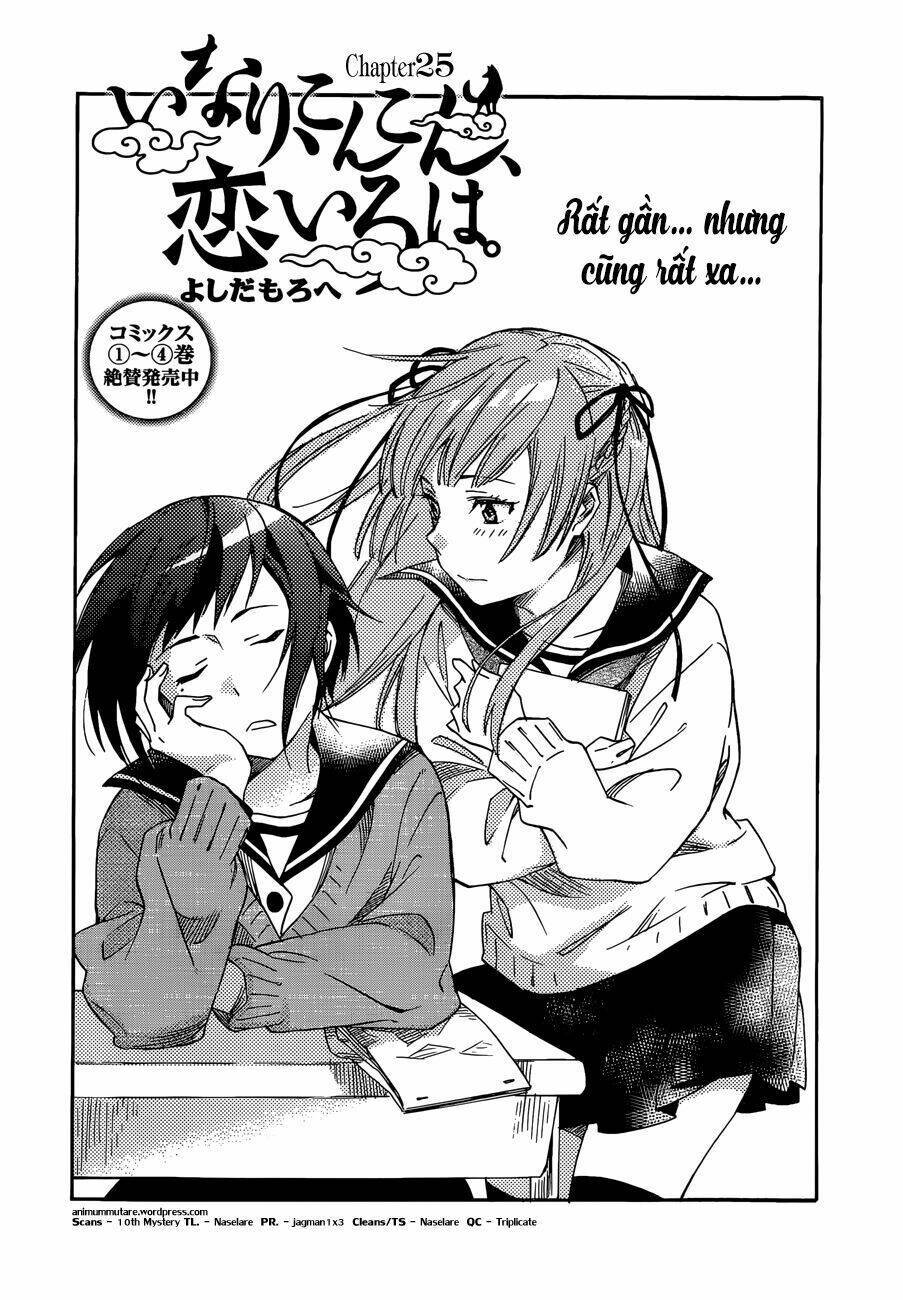 Inari, Konkon, Koi Iroha Chapter 25 - Trang 2